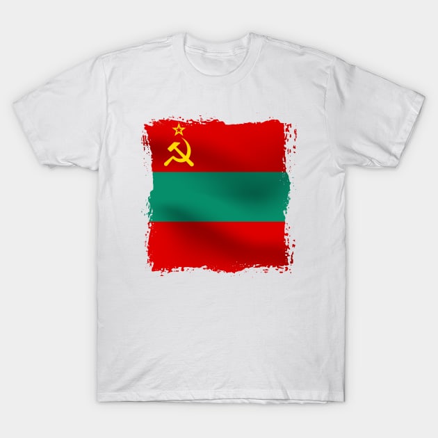 Transnistria artwork T-Shirt by SASTRAVILA